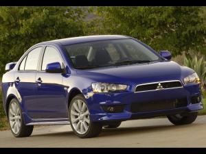 Mitsubishi Lancer X GTS 2008 года (US)